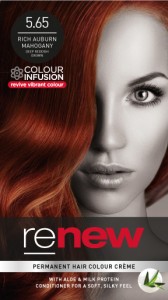 Rich Auburn Mahogany Hair Colour