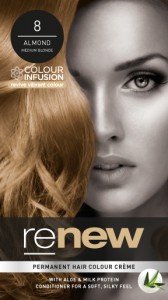 Almond Medium Blonde Hair Colour