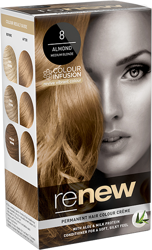Renew Almond Medium Blonde Hair Colour