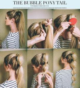 The Bubble Pony Tail