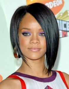 rihanna's bob hairstyle