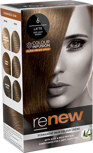 Latte Brown Hair Colour