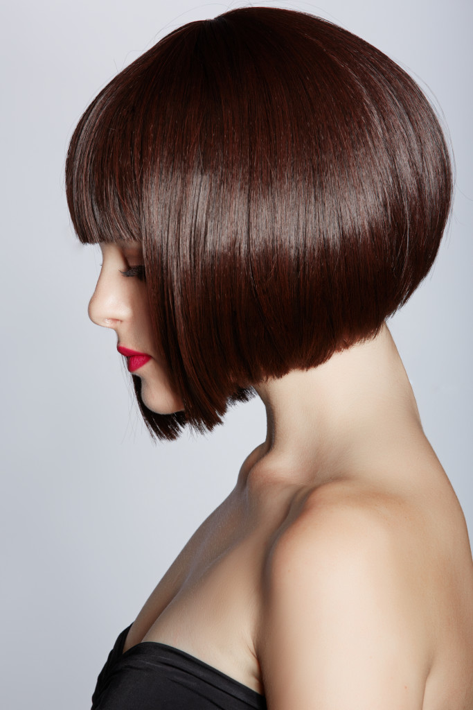 Short brown bob - Renew Hair Colour