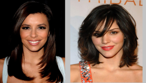feathered Layered hairstyle