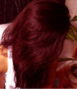 red wine hair colour Renew