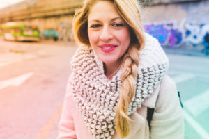 Loose braids with any outfit