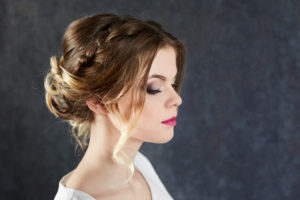 loose updo Renew hair