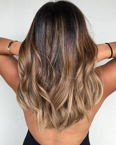 Ombre and highlights for gorgeous hair