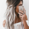 Icy ombre hair