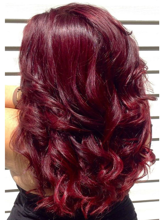 Mulled Wine Hair Color Will Get You Drunk in Love  Fashionisers