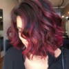 Gorgeous red wine highlights