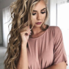 Stunning highlighted hair
