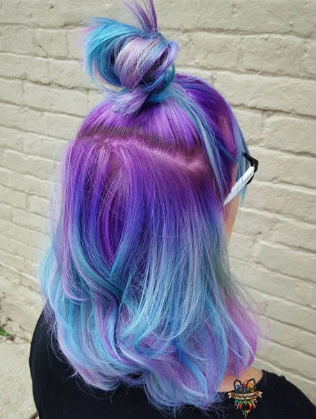 Electric hair colour with Renew
