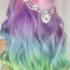Magical unicorn hair
