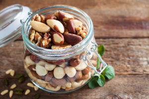 Hairs nutty treat with Renew for healthy hair