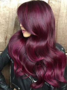 Mulberry hair colour