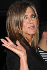 Jen rocking cappuccino hair colour Renew