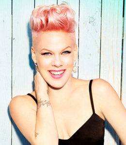 P!nk has pink hair