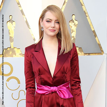 Layers of style with Emma Stone