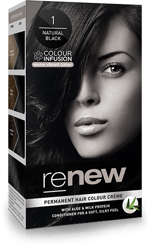 Natural Black | Renew Hair Colour