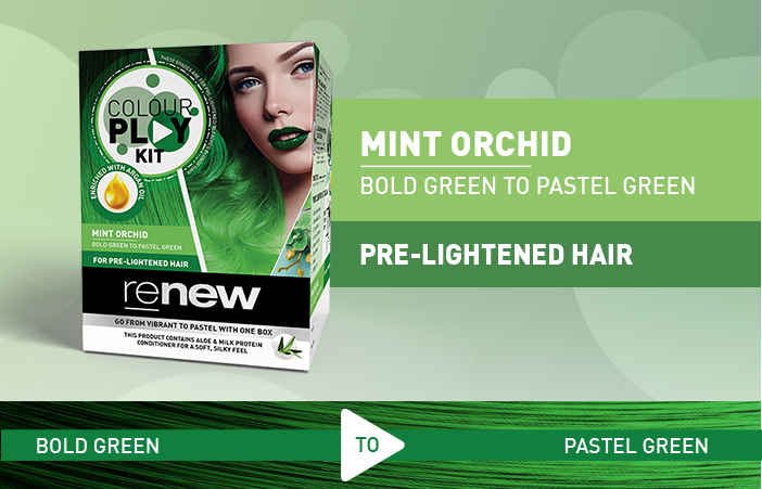 Mint Orchid - Renew Colour Play Kit