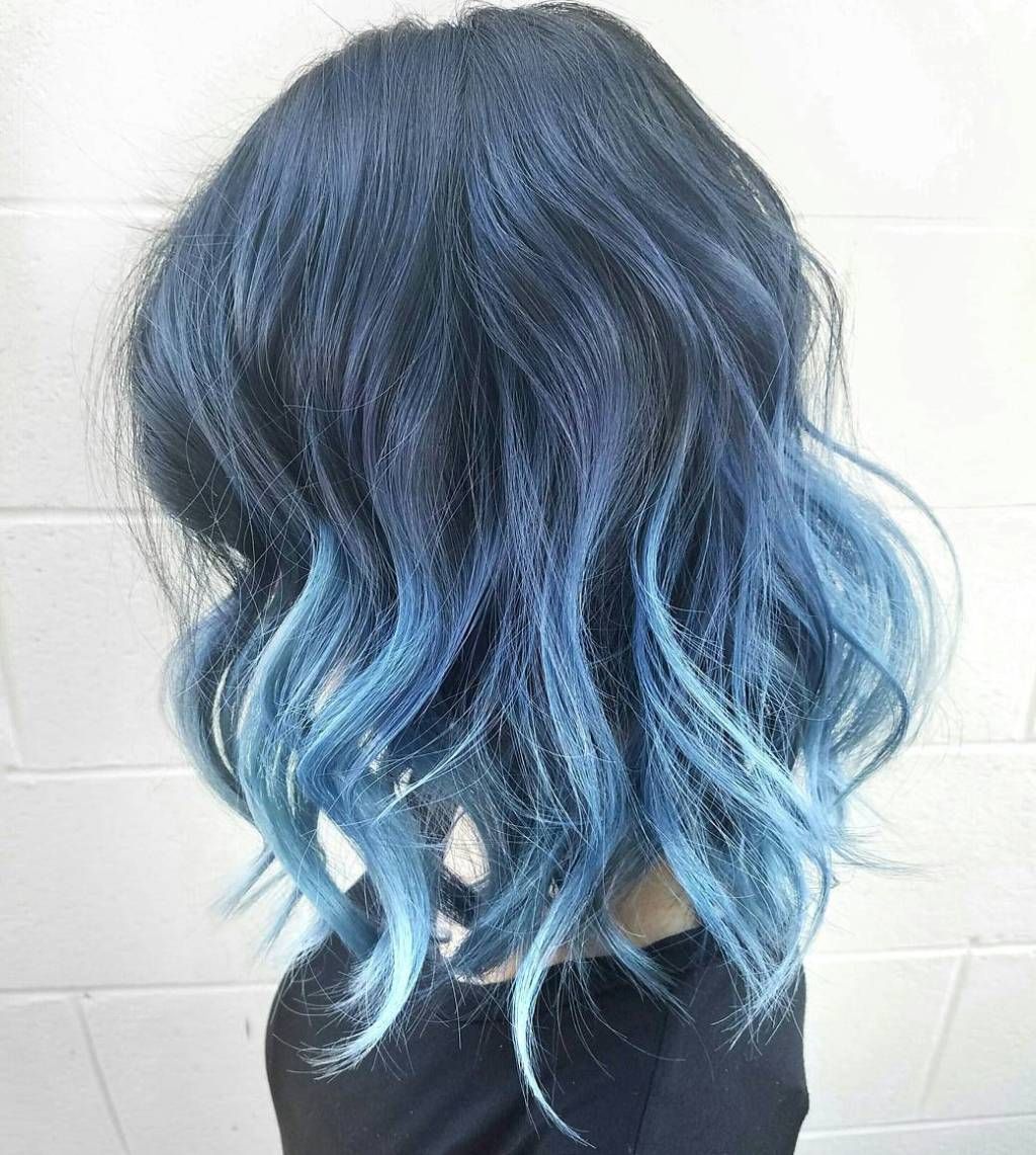 Mermaid blue ombre