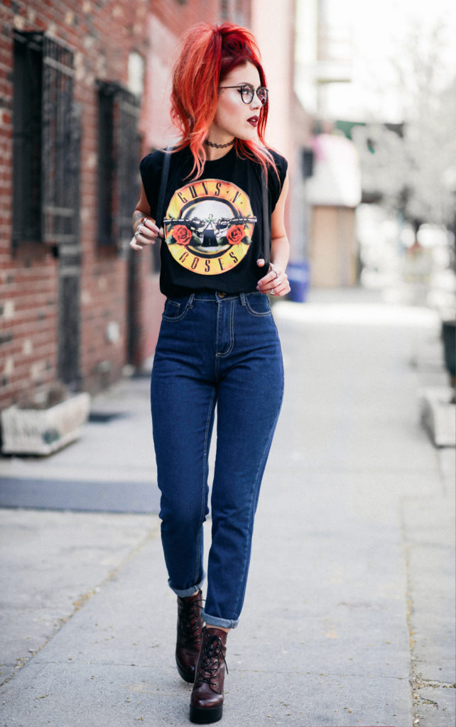 Keep it rocking with red hair
