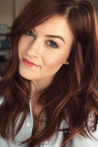 Chestnut brown hair