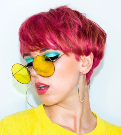 Pixie Pink Hair