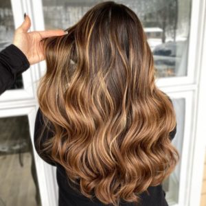Caramel highlights