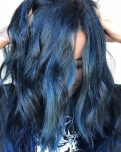 Charming blue black highlights - Renew Charming blue black highlights - Renew