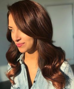 Copper Brown Hair